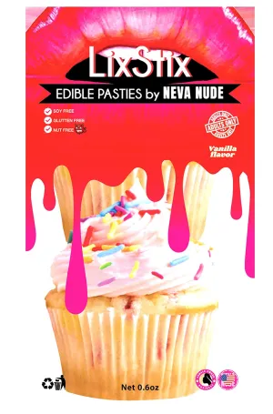 Vanilla Cupcake Edible Nipple Cover Pasties