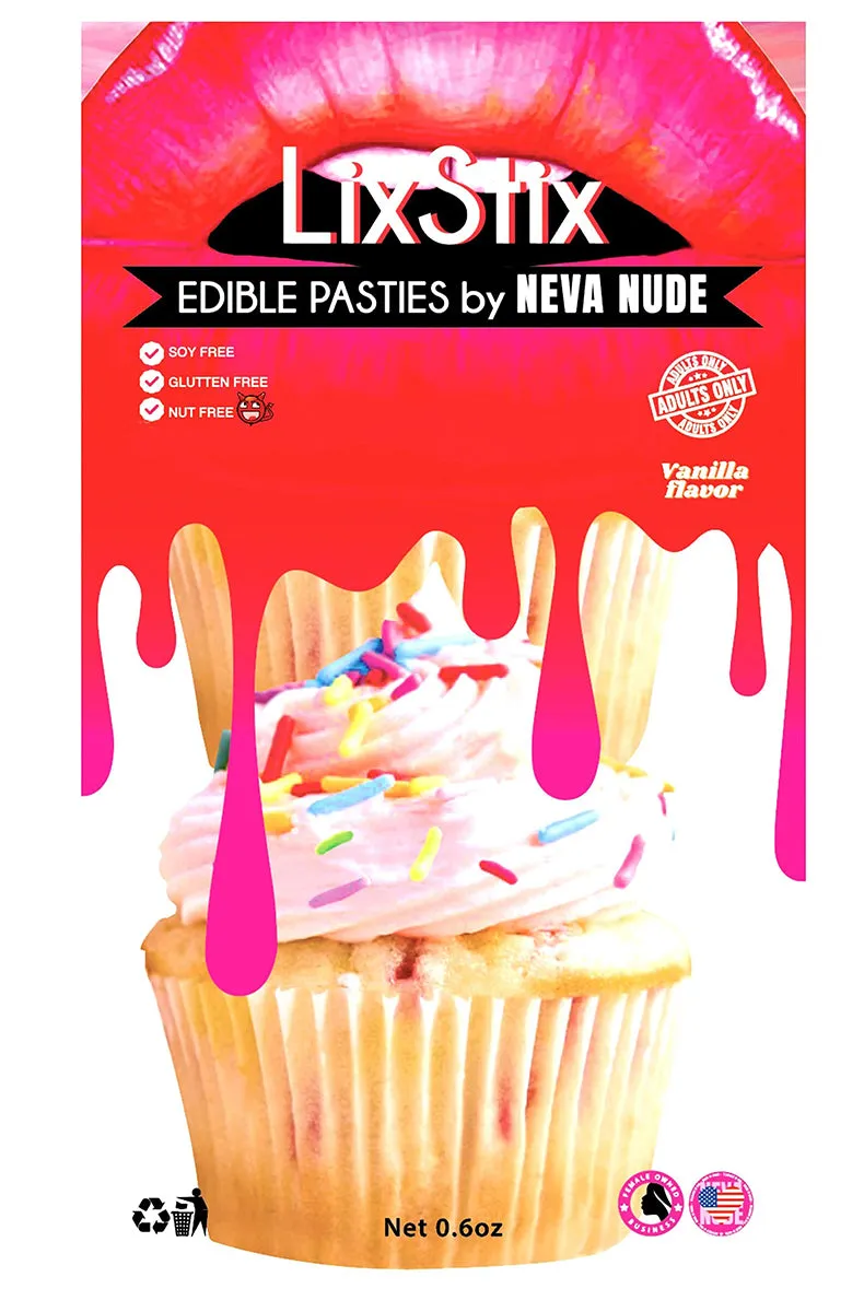 Vanilla Cupcake Edible Nipple Cover Pasties