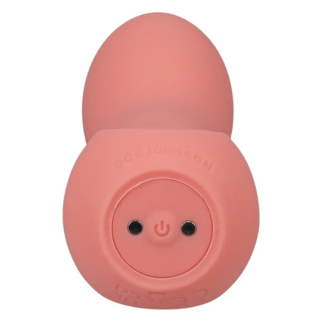 Vibrator DOC JOHNSON Ritual Zen. pentru stimularea punctului G. 10 funcții de vibrație. rezistent la apă. roz corai
