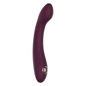 Vibrator DREAMTOYS Essentials Strong G-Spot Vibe. pentru stimularea punctului G. 7 funcții de vibrație. lungime 21.8 cm. mov