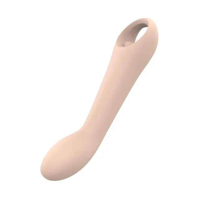 Vibrator DREAMTOYS Nude Ivy G-Spot. pentru stimularea punctului G. 10 funcții de vibrație. rezistent la apă IPX6. culoarea pielii