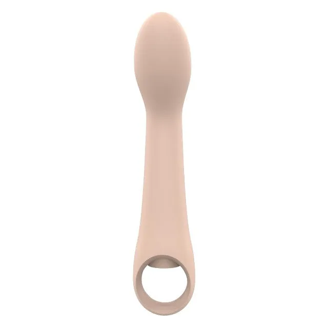 Vibrator DREAMTOYS Nude Ivy G-Spot. pentru stimularea punctului G. 10 funcții de vibrație. rezistent la apă IPX6. culoarea pielii