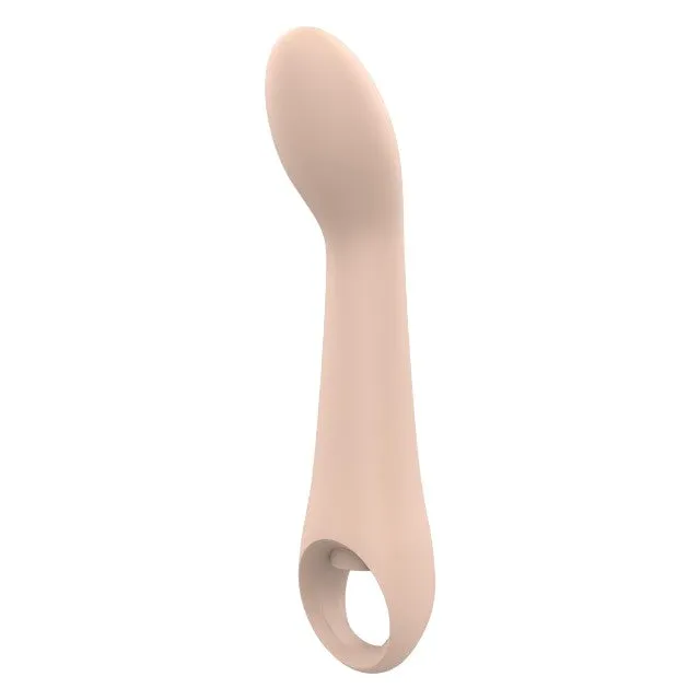 Vibrator DREAMTOYS Nude Ivy G-Spot. pentru stimularea punctului G. 10 funcții de vibrație. rezistent la apă IPX6. culoarea pielii