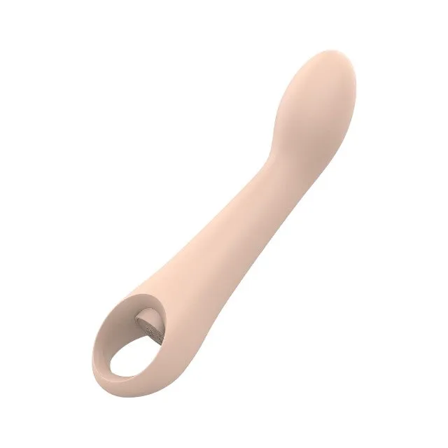 Vibrator DREAMTOYS Nude Ivy G-Spot. pentru stimularea punctului G. 10 funcții de vibrație. rezistent la apă IPX6. culoarea pielii