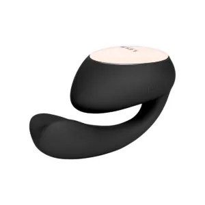 Vibrator dublu LELO IDA WAVE. pentru clitoris și punctul G. control prin aplicație. funcție de rotație. 10 funcții de vibrație. negru