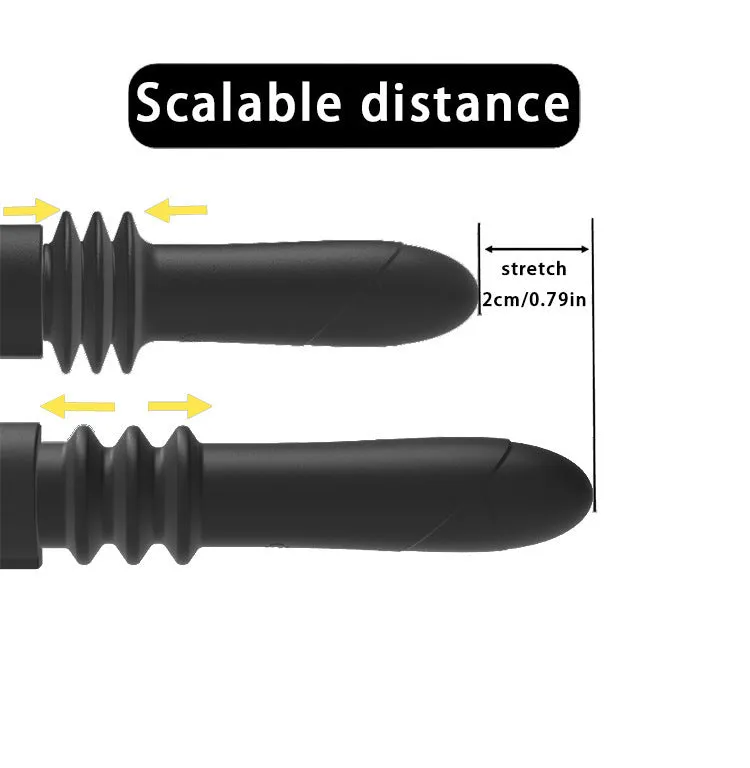 Vigorous Thursting Dildo Adult Stroker - G Spot Anal Sex Machine for Women Men
