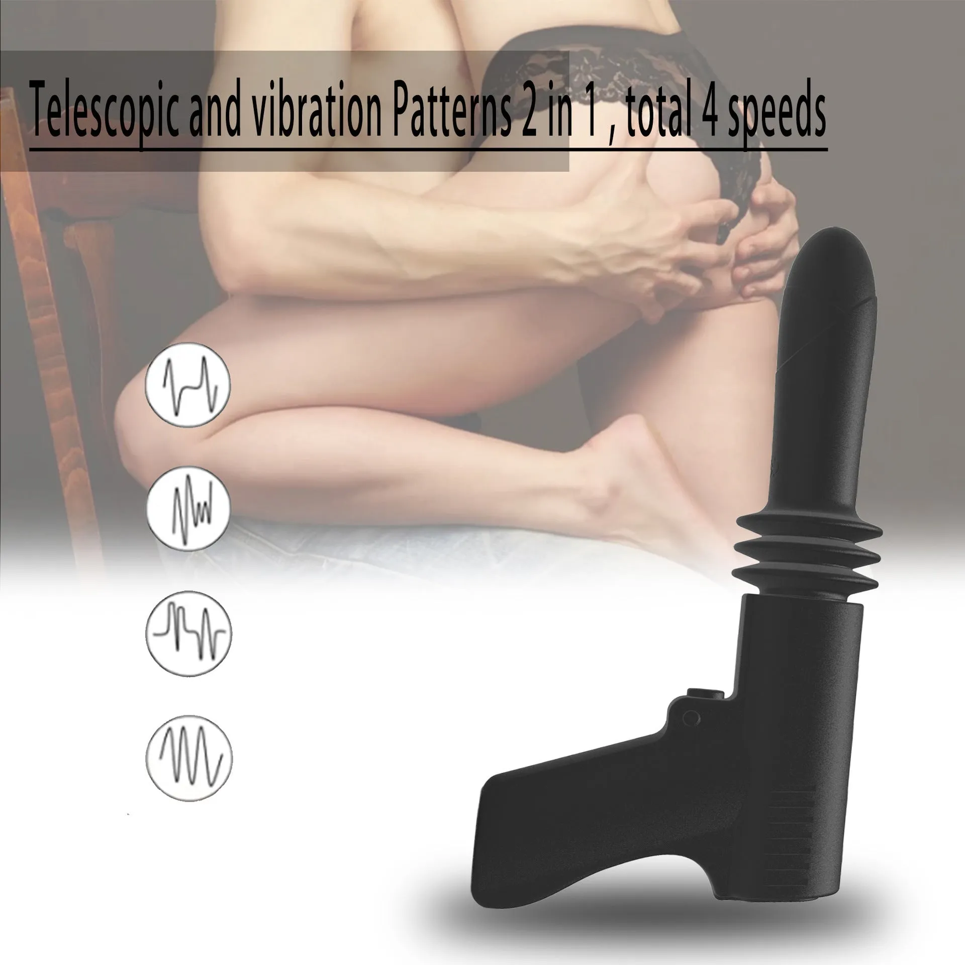 Vigorous Thursting Dildo Adult Stroker - G Spot Anal Sex Machine for Women Men