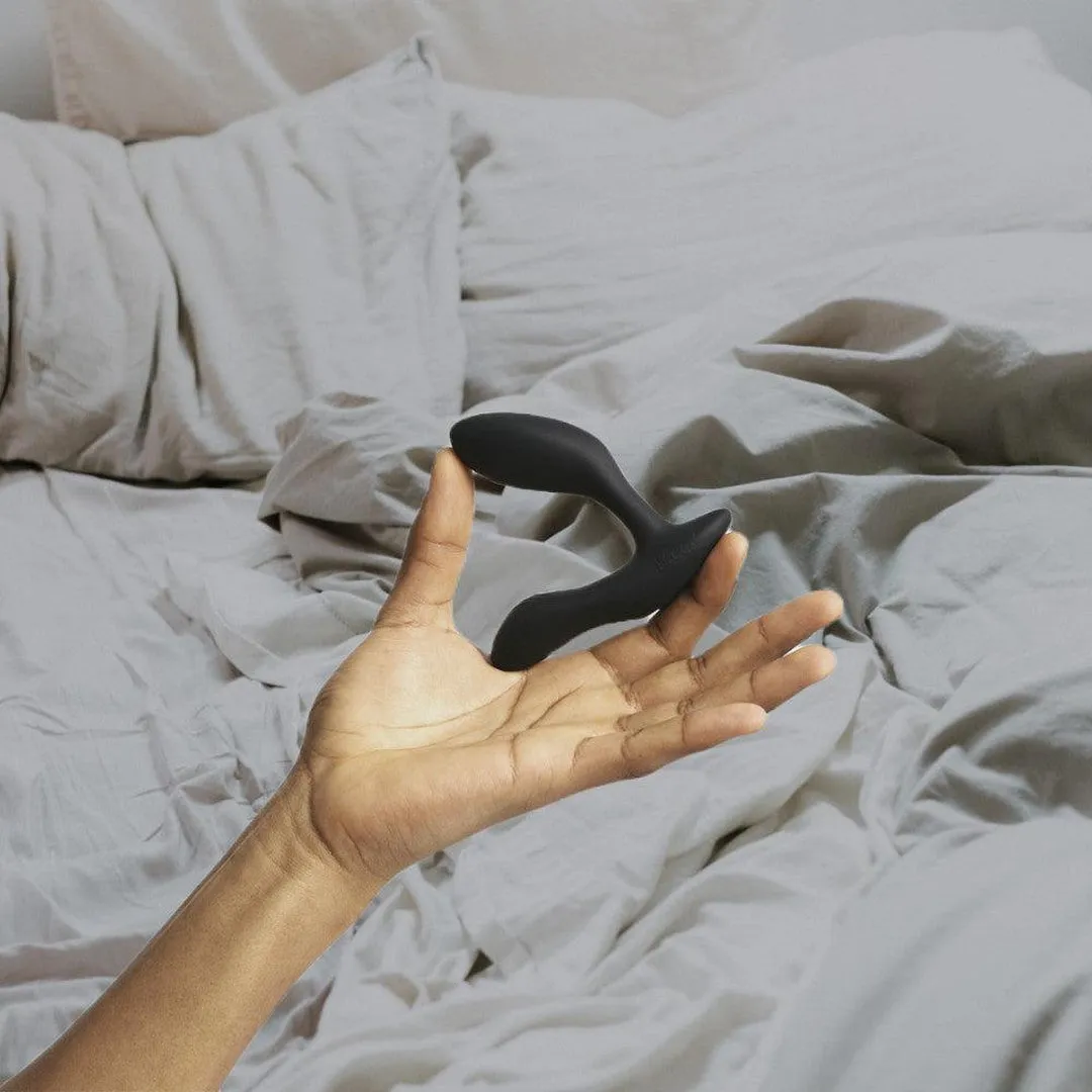 We-Vibe Vector  Vibrating Prostate Massager - Charcoal Black