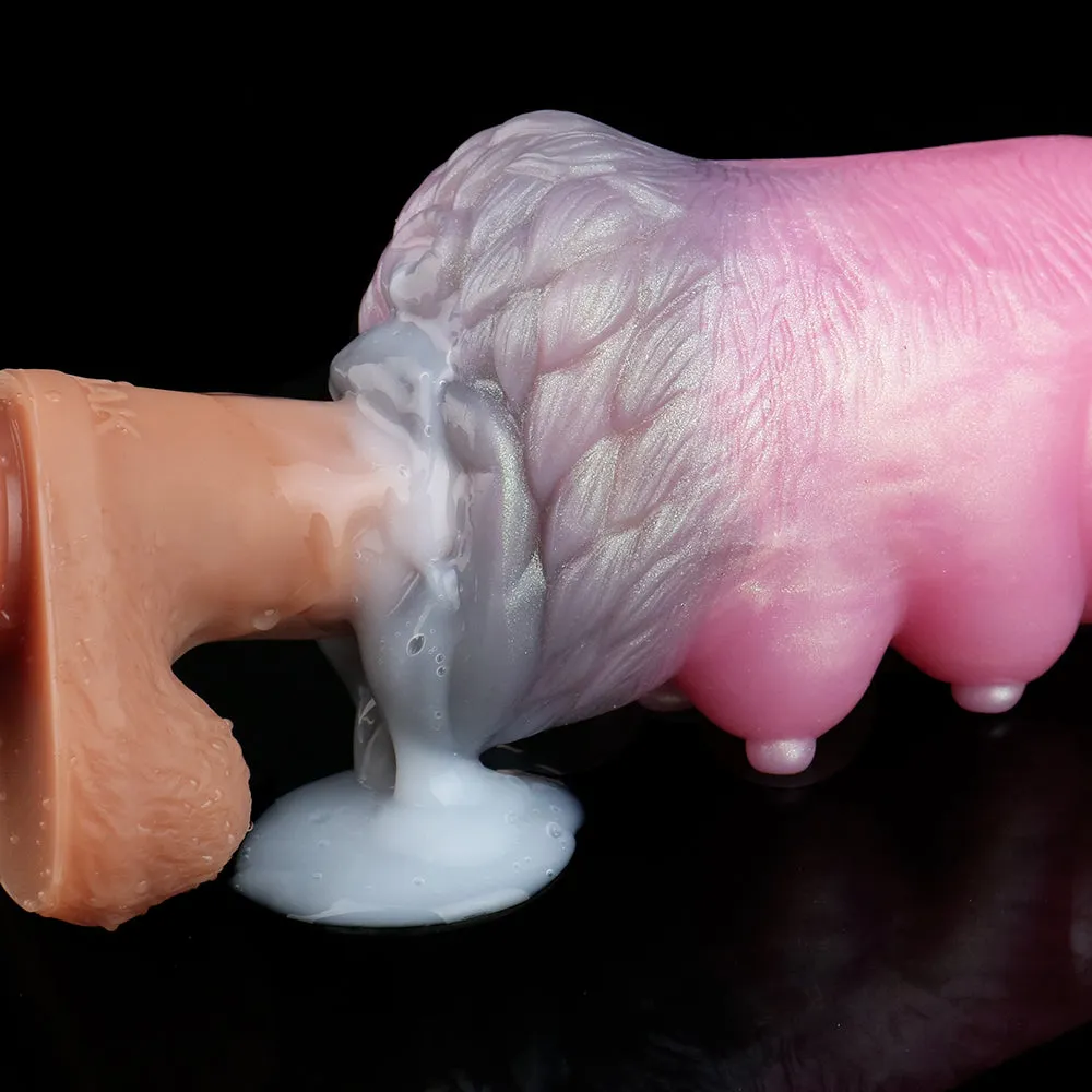 Wolf Beauty Pocket Pussy Male Masturbator - Fantasy Silicone Penis Blowjob Sex Toys for Men