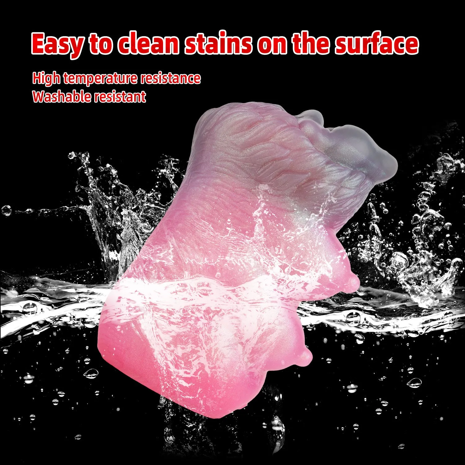 Wolf Beauty Pocket Pussy Male Masturbator - Fantasy Silicone Penis Blowjob Sex Toys for Men