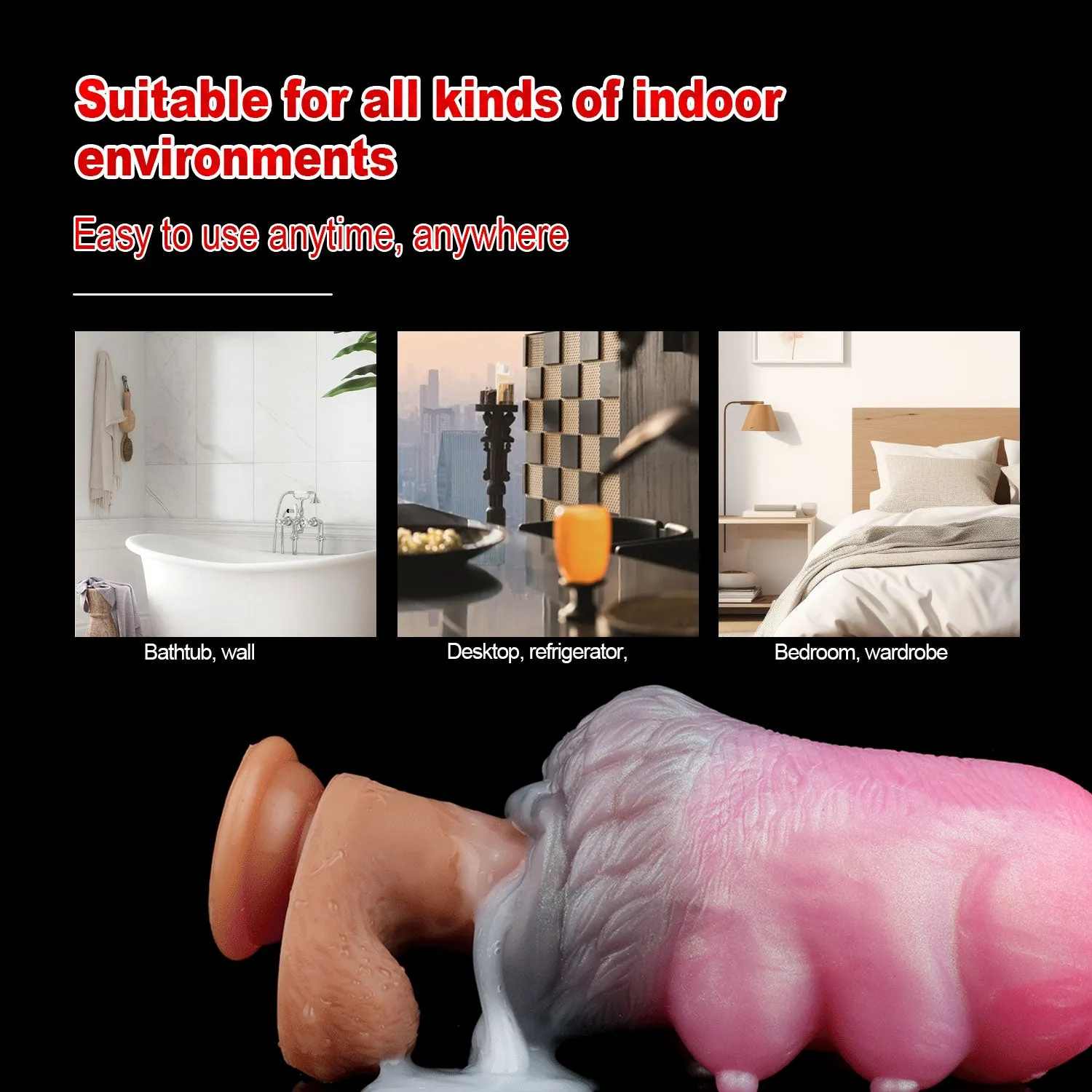 Wolf Beauty Pocket Pussy Male Masturbator - Fantasy Silicone Penis Blowjob Sex Toys for Men