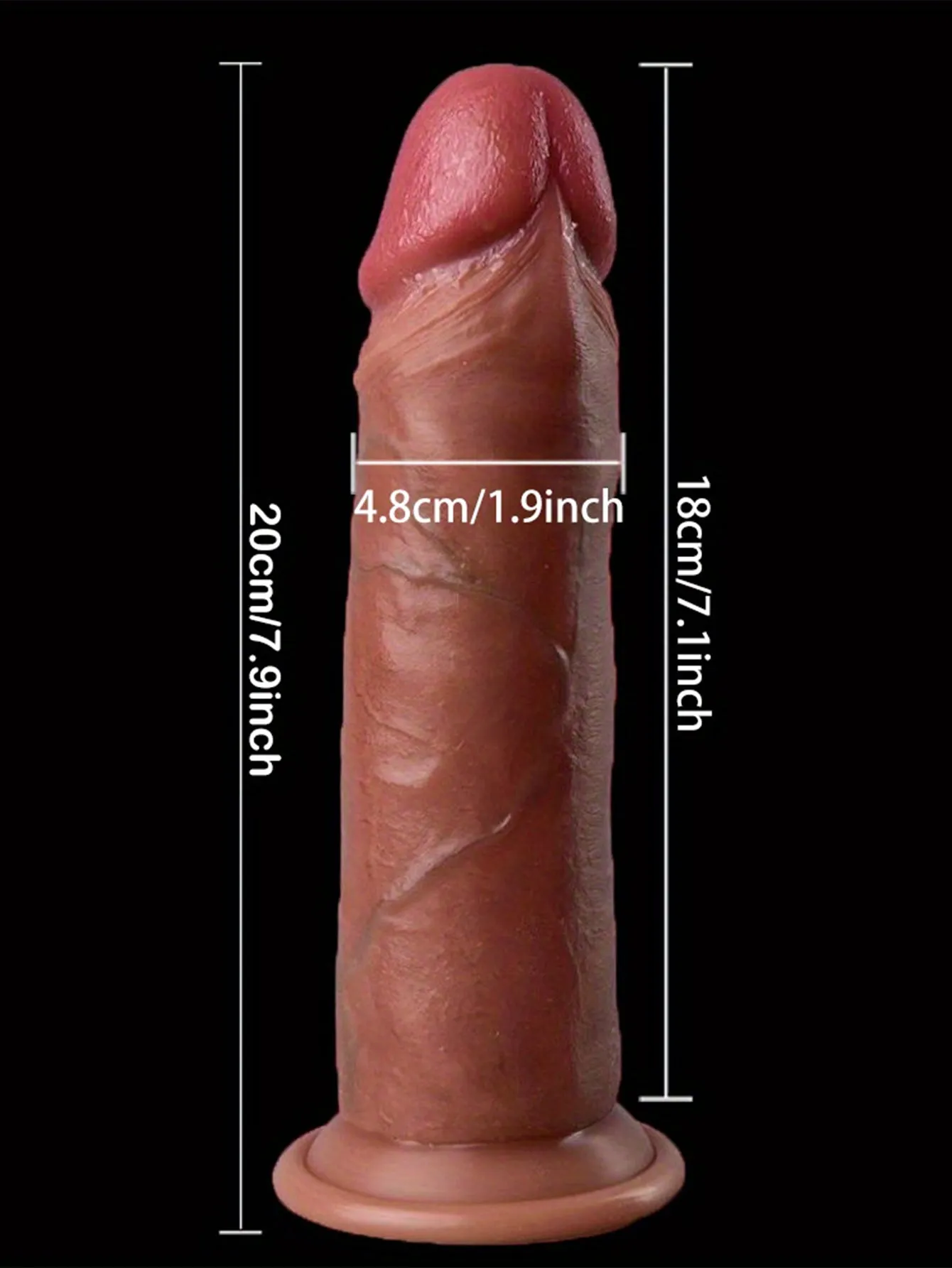 Women Realistic Dildo - Lifelike Skin Sliding Foreskin Anal Dildo Testicles Penis Sex Toys