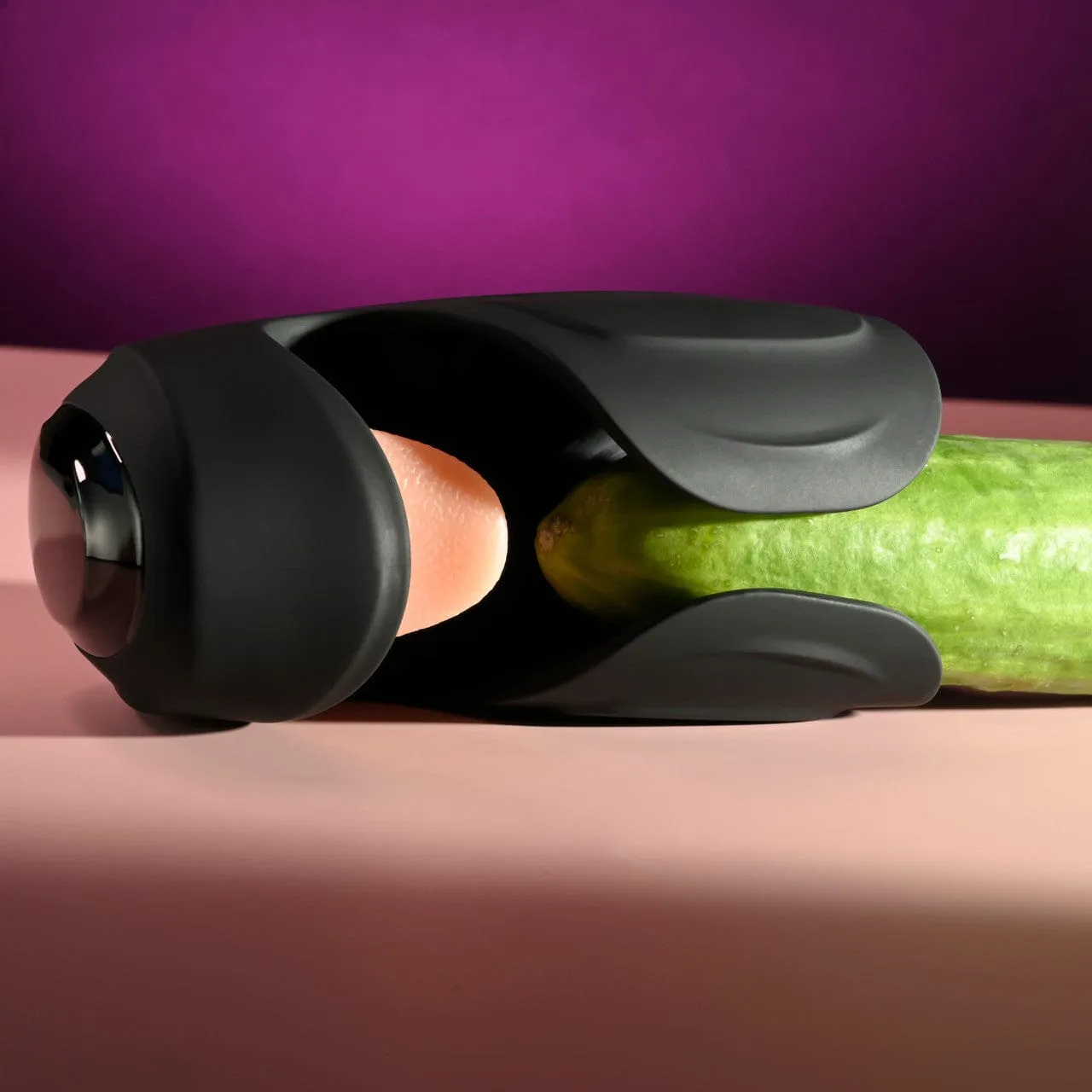 Zero Tolerance - Lick The Tip Vibrating Stroker Masturbator (Black)